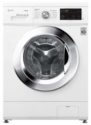 ماشین لباسشویی 7 کیلویی ال جی F2J3HS2W سفید